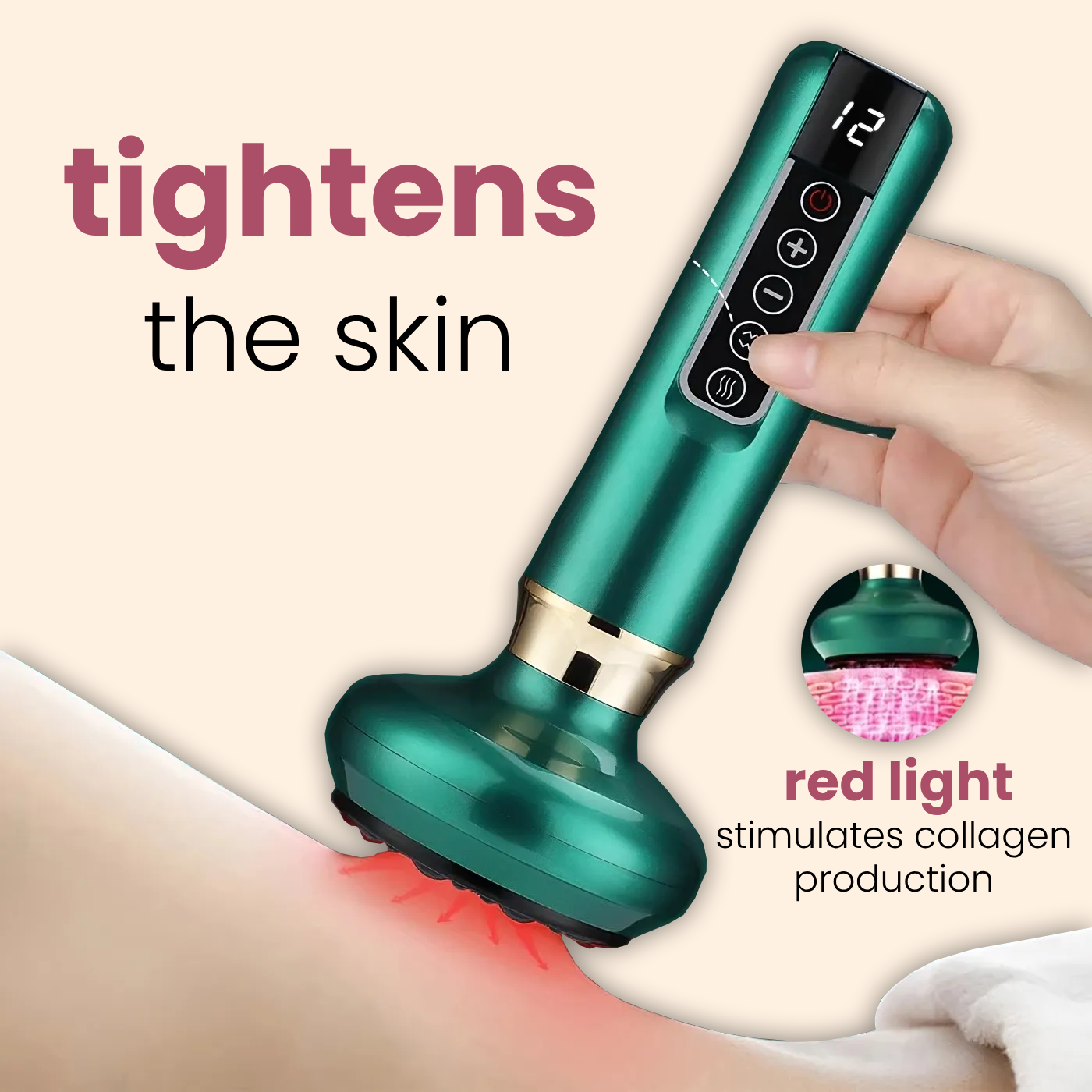CelBye - cupping & heating massager for cellulite