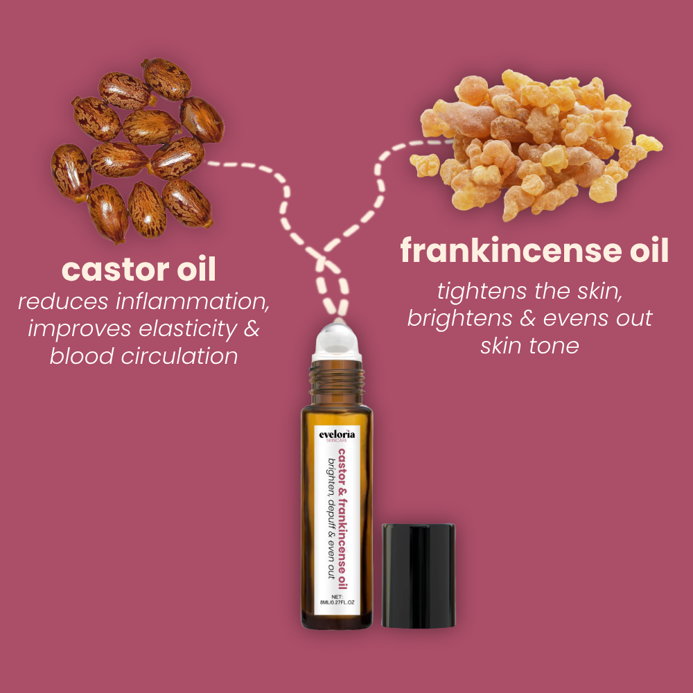 natural castor oil & frankincense rejuvenating rollerball