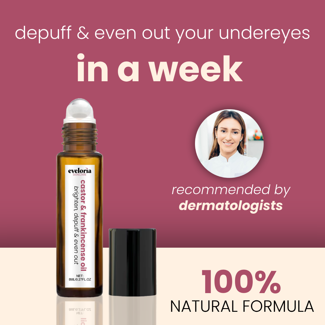natural castor oil & frankincense rejuvenating rollerball