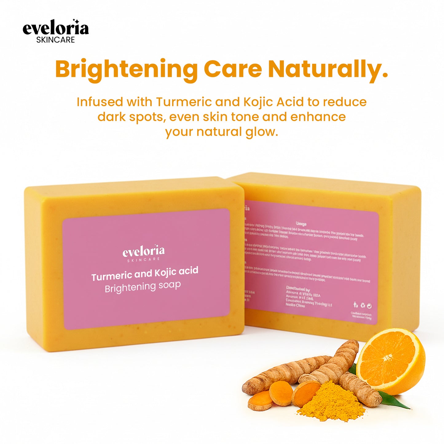 kojic acid & turmeric soap bar