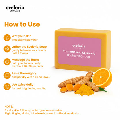 kojic acid & turmeric soap bar