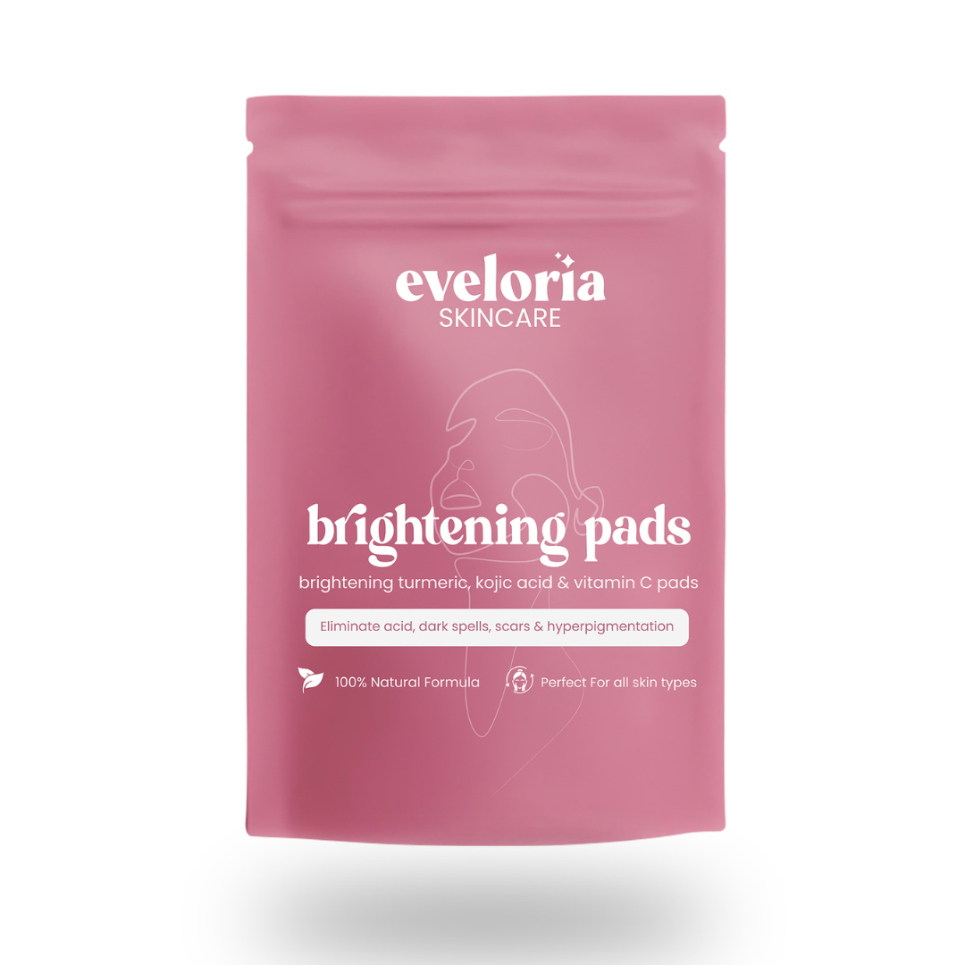 brightening turmeric & kojic acid pads