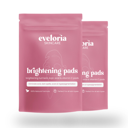 brightening turmeric & kojic acid pads