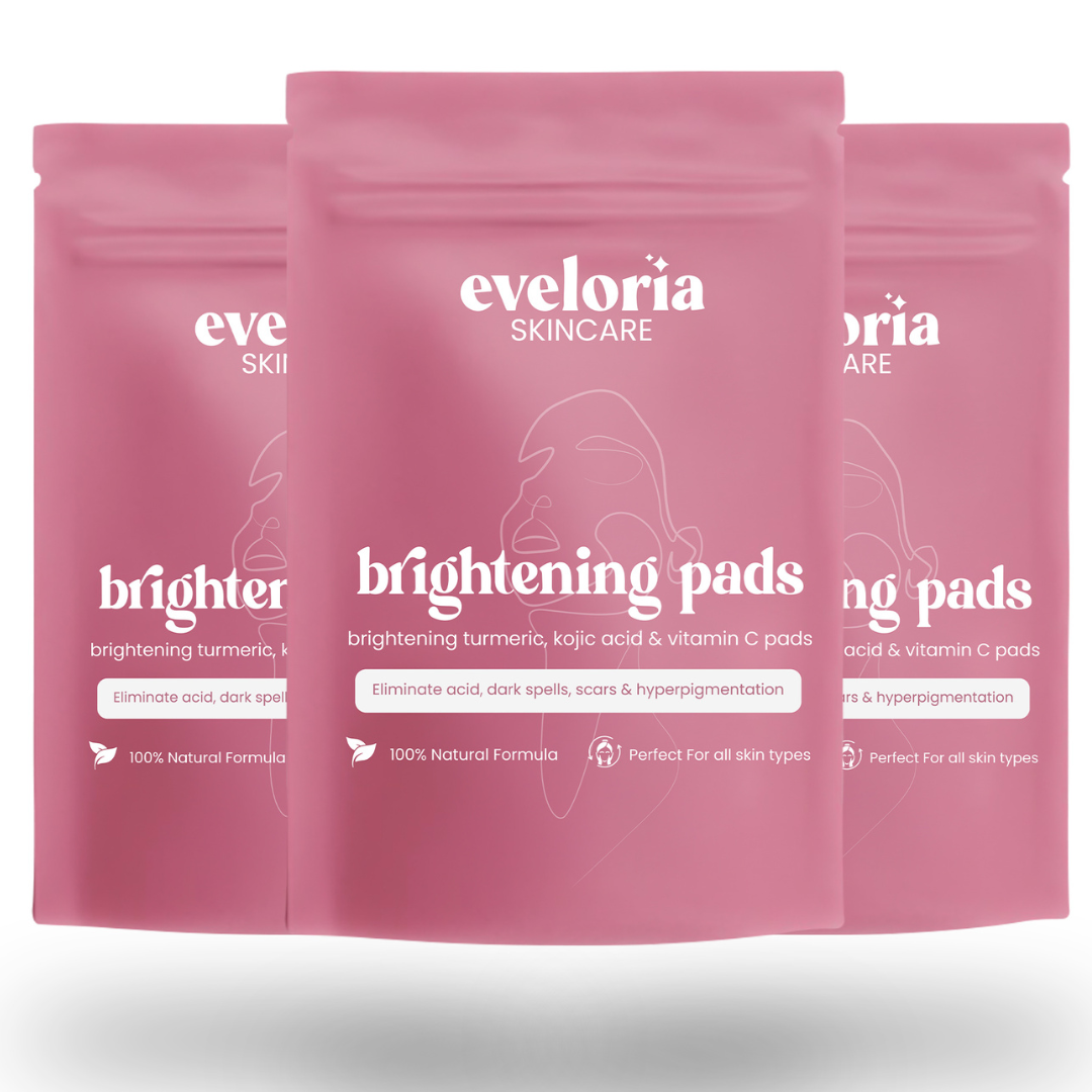 brightening turmeric & kojic acid pads