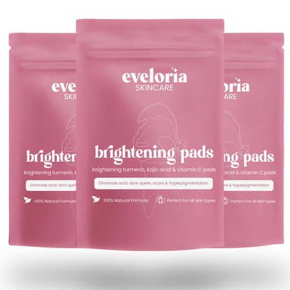 brightening turmeric & kojic acid pads