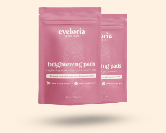 brightening turmeric & kojic acid pads