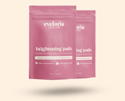 brightening turmeric & kojic acid pads