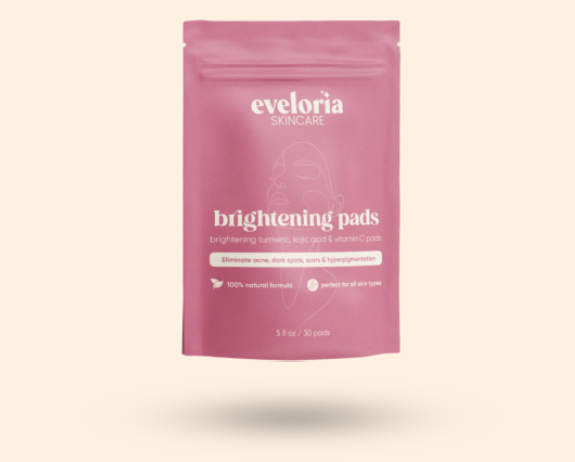 brightening turmeric & kojic acid pads
