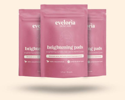 brightening turmeric & kojic acid pads