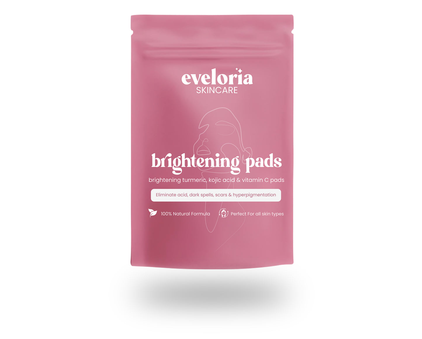 brightening turmeric & kojic acid pads