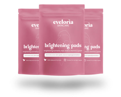 brightening turmeric & kojic acid pads
