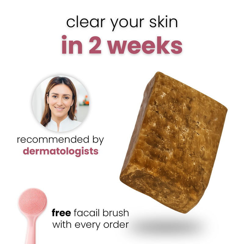 raw african black soap