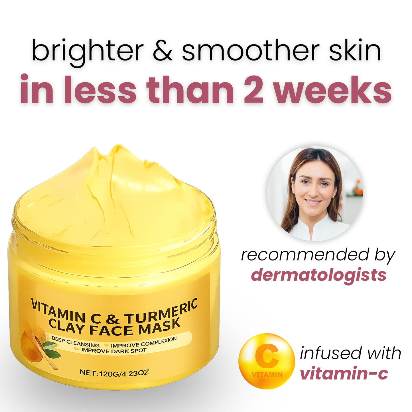 turmeric & vitamin-c clay mask